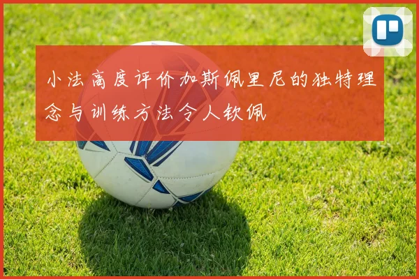 小法高度评价加斯佩里尼的独特理念与训练方法令人钦佩